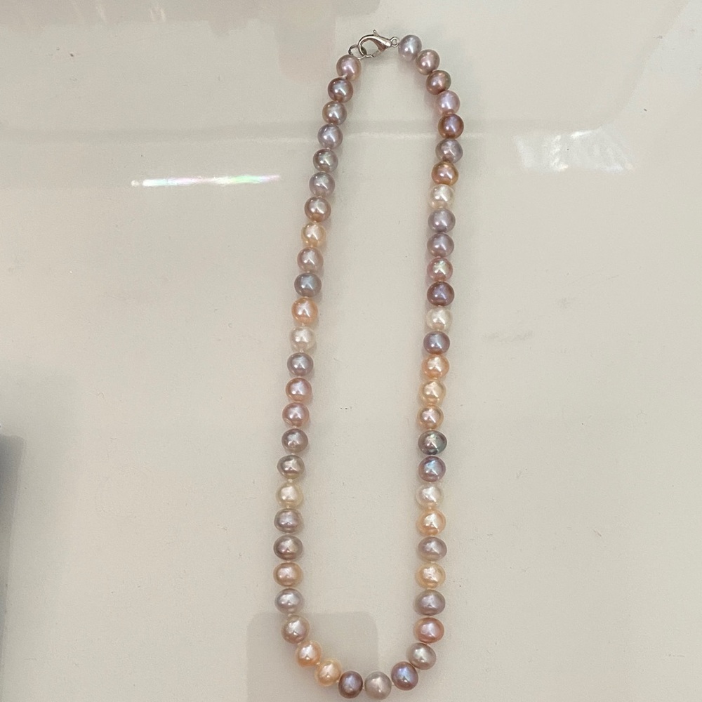 Elegant Multicolor freshwater Pearl Necklace